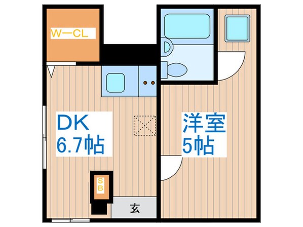 ワコン　ハーモニーの物件間取画像